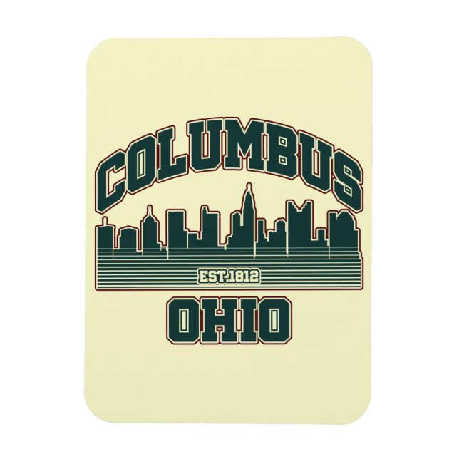 Columbus.Ohio Magnet (Vertical)