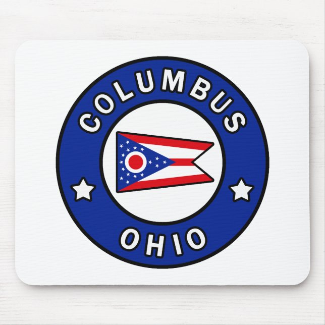 Columbus Ohio Mouse Pad (Front)