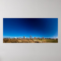 Columbus, Ohio seen from Scioto Audubon Metro Park