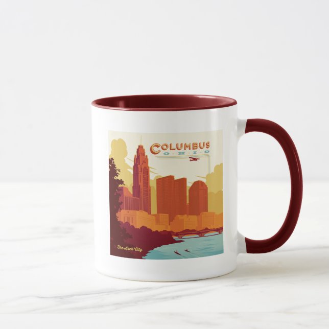Columbus Ohio | The Arch City Mug (Right)