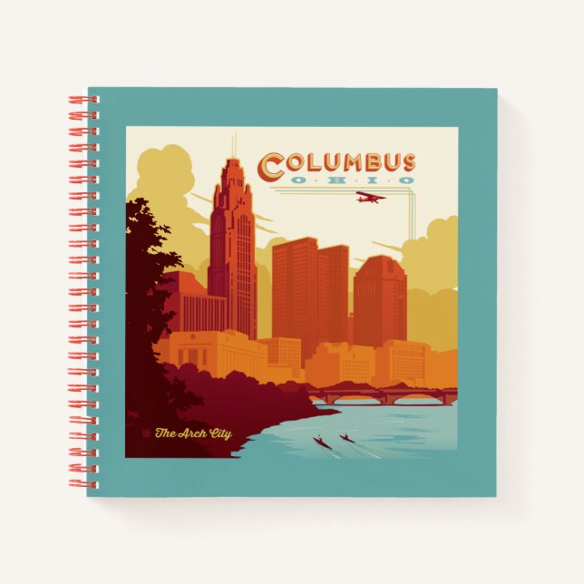Columbus Ohio | The Arch City Notebook (Front)