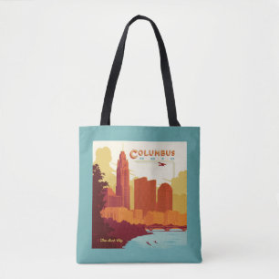 Columbus Ohio The Arch City Tote Bag