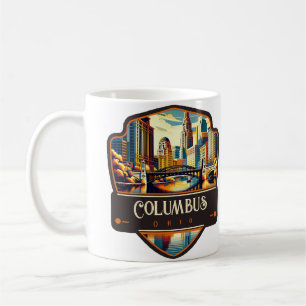 Columbus, Ohio   Vintage Coffee Mug