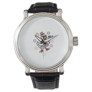 Columbus Soccer Vintage Engraving Shirt Design_1 Watch