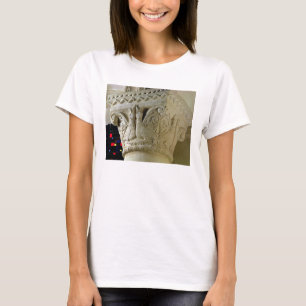 Column capital bearing symmetrically arranged grot T-Shirt