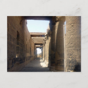 columns philae postcard