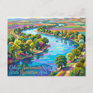 Colusa-Sacramento River State Recreation Area Postcard