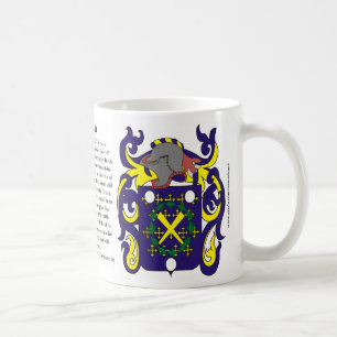 Colvin, the Origin, the Meaning and the Crest Mug