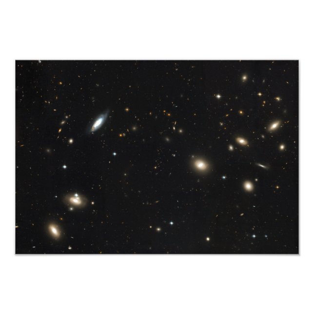 Coma Cluster of galaxies Photo Print (Front)
