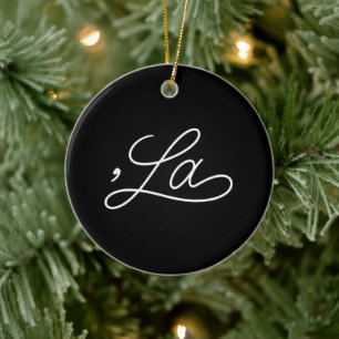 Coma La 2024 Ceramic Ornament