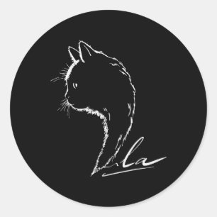 Coma La 2024 Classic Round Sticker