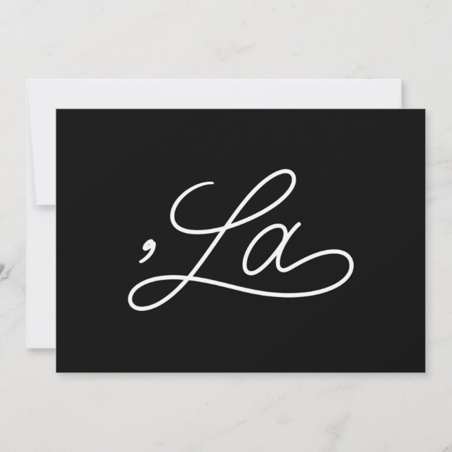 Coma La 2024 Invitation (Front)