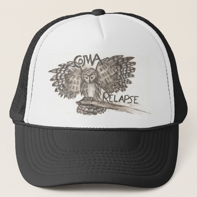 Coma Relapse Trucker Hat (Front)