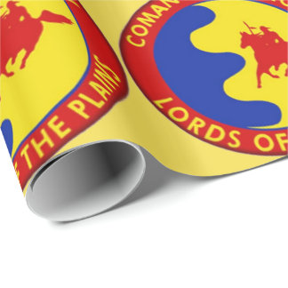 Comaanche Nation Flag Wrapping Paper