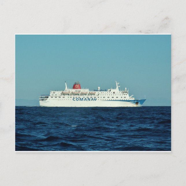 Comanav Ferry Postcard (Front)
