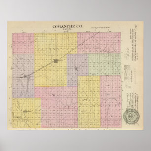 Comanche County, Kansas Poster