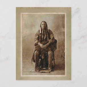 Comanche Medicine Man 1898 Postcard