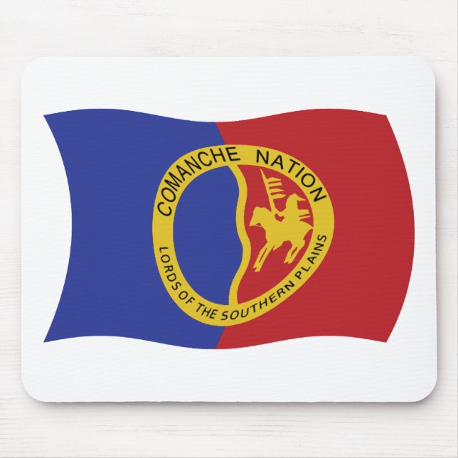 Comanche Nation Flag Mousepad (Front)