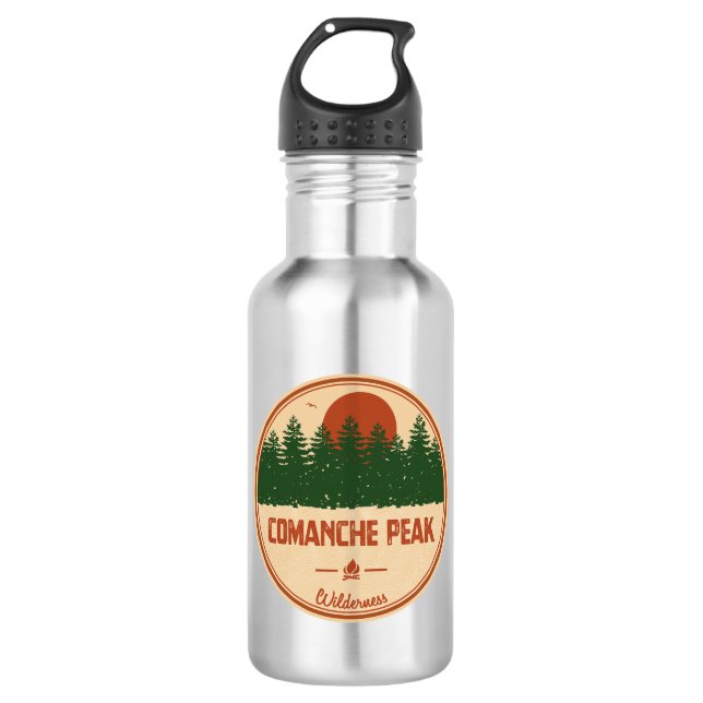 Comanche Peak Wilderness Colorado 532 Ml Water Bottle (Front)