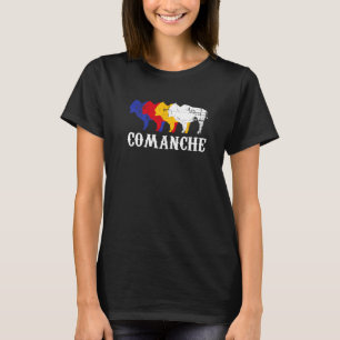 Comanche People Native American Indian Medicine Wh T-Shirt