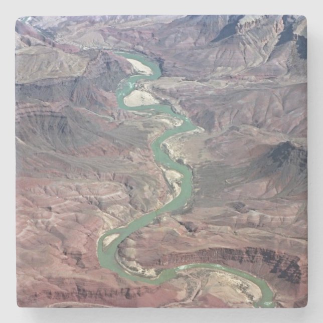 Comanche Point, Grand Canyon Stone Coaster (Front)