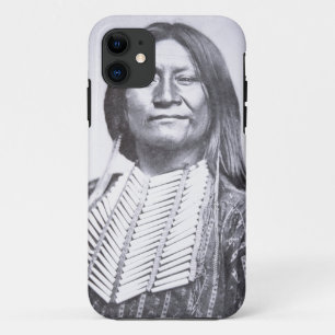 Comanche Tribesman, 1872 (b/w photo) iPhone 11 Case