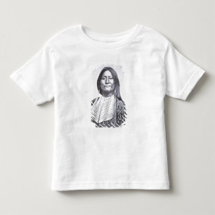 Comanche Tribesman, 1872 (b/w photo) Toddler T-Shirt