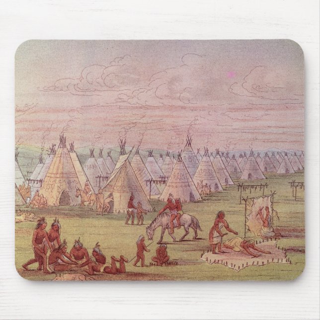 Comanchee Village Mouse Pad (Front)