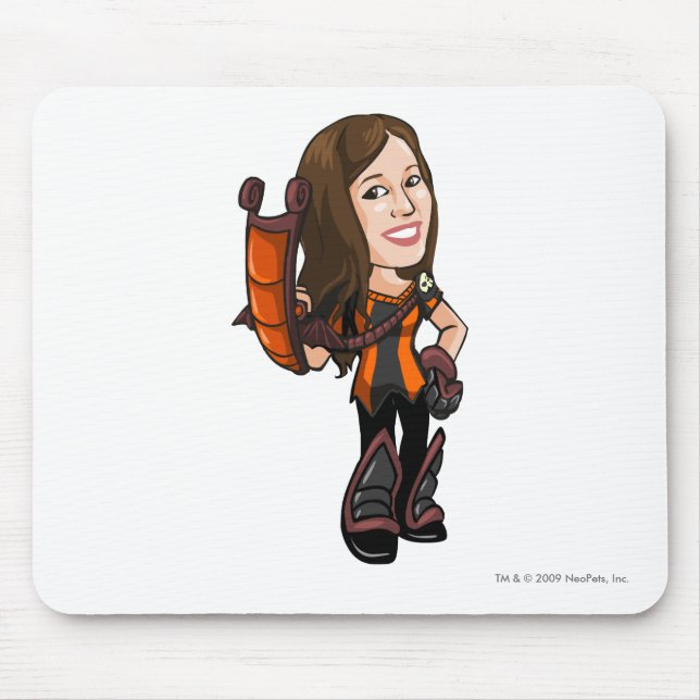 Comastar Haunted Woods Staff Player Mouse Pad (Front)