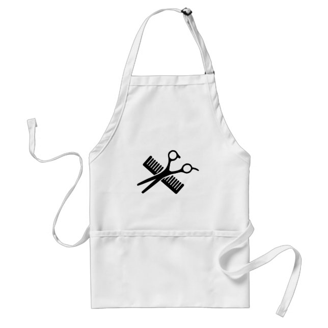 Comb & Scissors Standard Apron (Front)