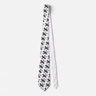 Comb & Scissors Tie