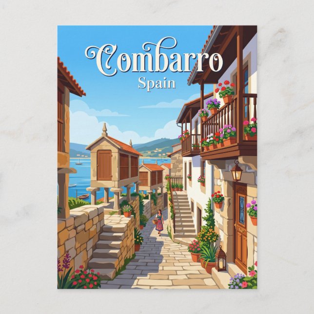Combarro Spain Postcard (Front)