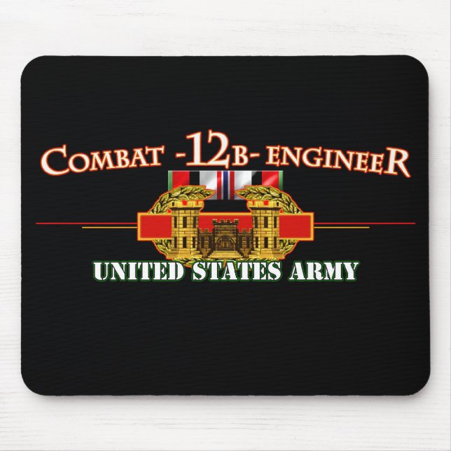Combat 12B Engineer OEF Mouse Pad (Front)