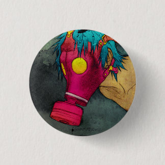 COMBAT 3 CM ROUND BADGE