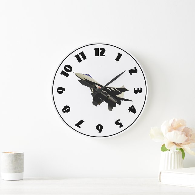 Combat Aircraft Clock (Creator Uploaded)