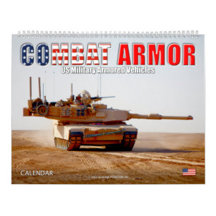 COMBAT ARMOR - US Military Armoured Vehicles Calendar