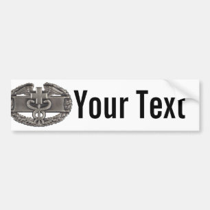 Combat Field Medical Badge (CFMB) Bumper Sticker