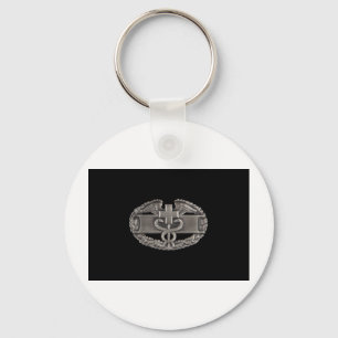 Combat Field Medical Badge (CFMB) Key Ring