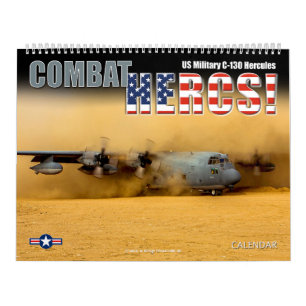 COMBAT HERCS! - US Military C-130 Hercules Calendar