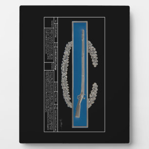 Combat Infantry Badge Technical Plaque