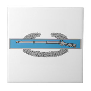Combat Infantryman Badge CIB Army Veteran Ceramic Tile