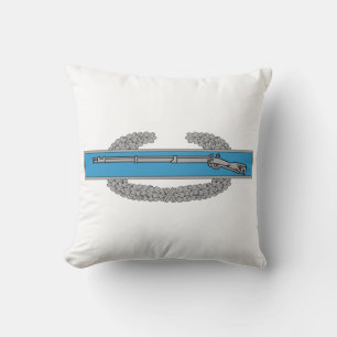 Combat Infantryman Badge CIB Army Veteran Cushion