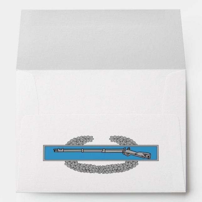 Combat Infantryman Badge CIB Army Veteran Envelope (Back (Bottom))
