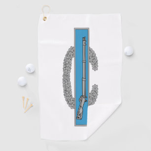 Combat Infantryman Badge CIB Army Veteran Golf Towel