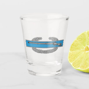 Combat Infantryman Badge CIB Army Veteran Shot Glass
