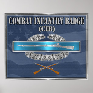 Combat Infantryman Badge (CIB) Poster