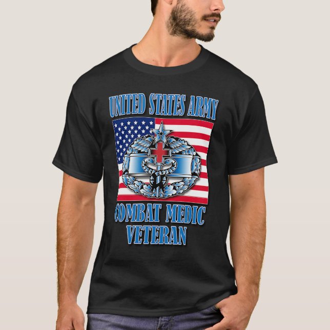 Combat Medic 2nd Award Front T-Shirt (Front)