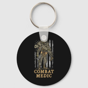 Combat Medic 68w Veteran Doc Veterans Day Key Ring