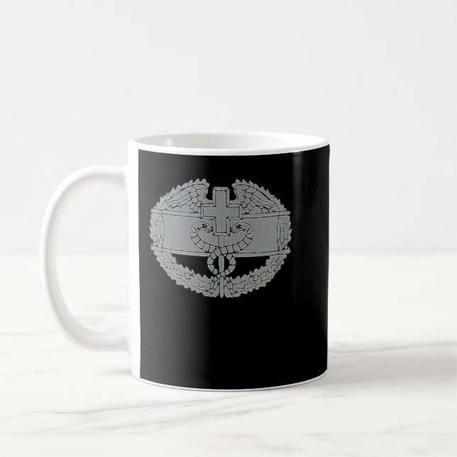 Combat Medic  Army Veteran Tee Coffee Mug (Left)
