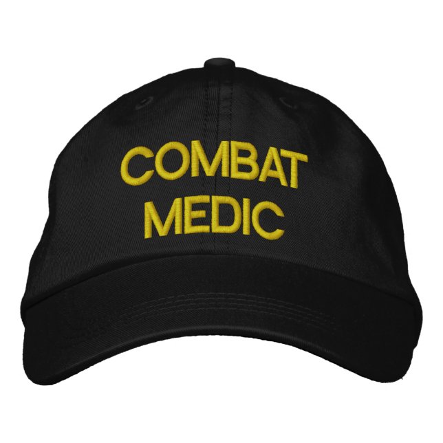 COMBAT MEDIC EMBROIDERED HAT (Front)